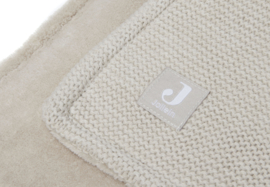 Jollein Deken Wieg 75x100 cm Basic Knit Nougat/Fleece