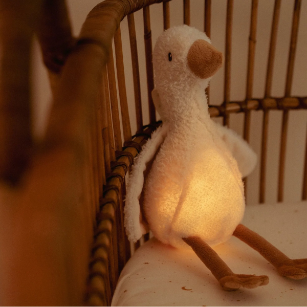 Knuffelgans Licht & Geluid - Little Goose