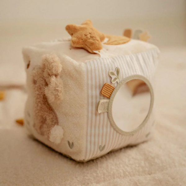 Little Dutch  Activiteitenkubus Newborn Naturals