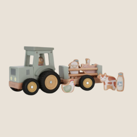 Little Dutch Tractor met trailer