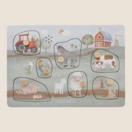 Little Dutch Geluiden Puzzel Little Farm