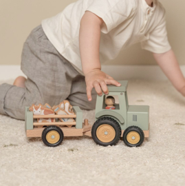 Little Dutch Tractor met trailer