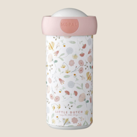 Little Dutch Schoolbeker Flowers & Butterflies 300ml