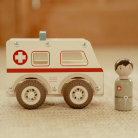 Little Dutch Houten Ambulance