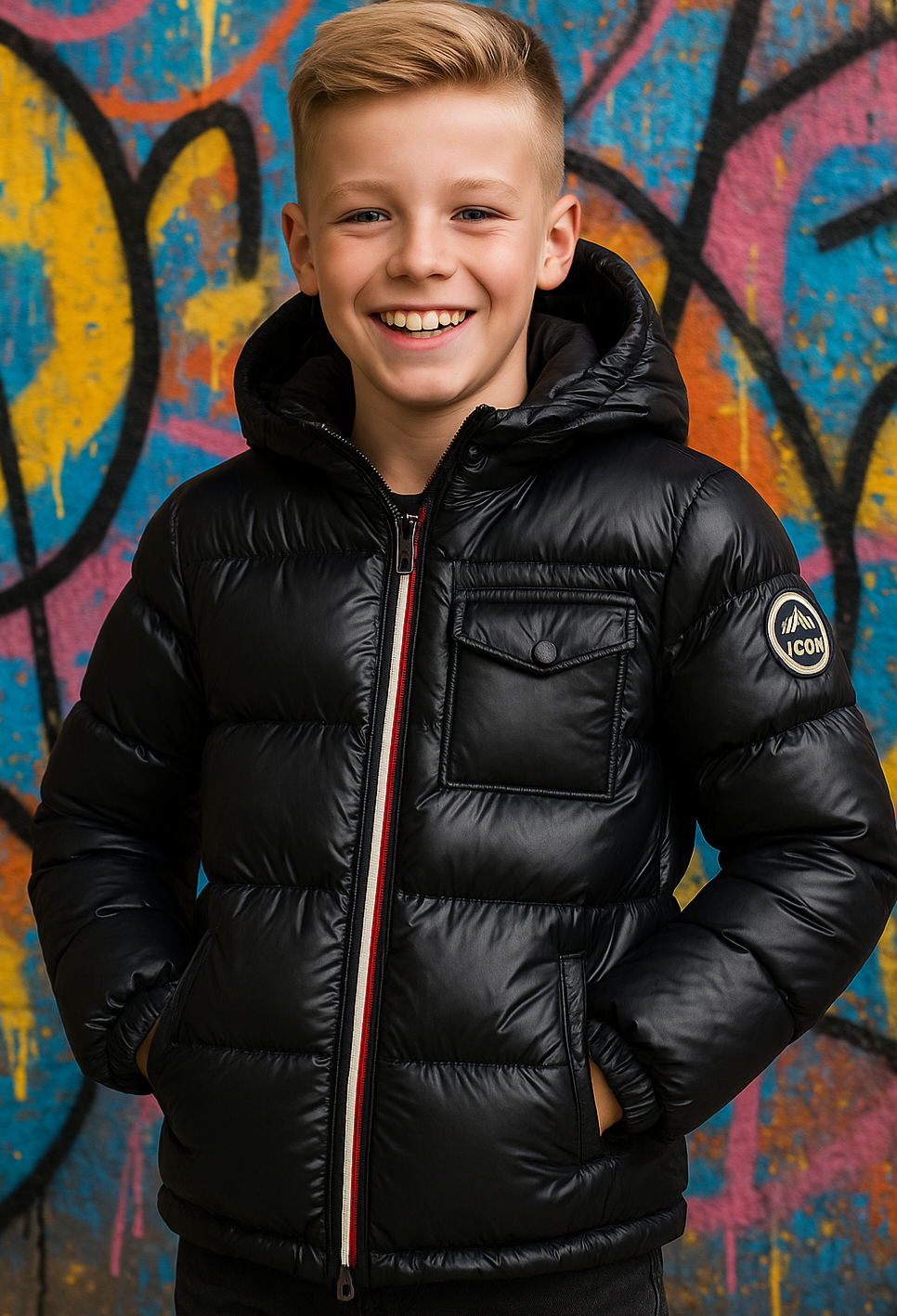 Icon winterjas Jeremy.