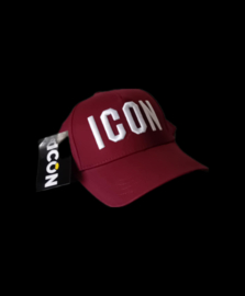 Icon pet bordeaux rood.