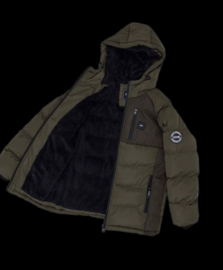 Icon winterjas legergroen.