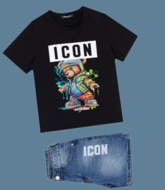 Icon bear denim set.