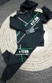 Icon groen/zwart lente.