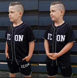 Prachtige baseball icon set.