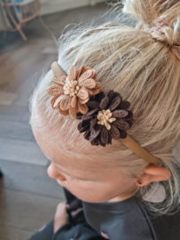 Diadem blossom beige-brown