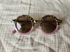 Sunglasses Leopard Mauve