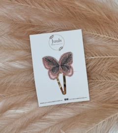 Haarspange Butterfly Pink