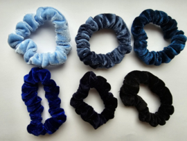 Scrunchie set autumn blue