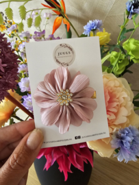 Bridesmaid collection clip diamond flower lila