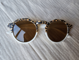 Sunglasses Leopard Crème small