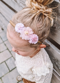 Diadeem bridesmaid pink