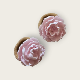 Elastics - peony light pink