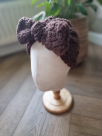 Teddy fleece hat brown