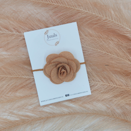 Haarelastiek Rose Beige