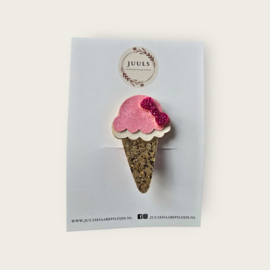 Hairclip - Ice cream gold