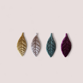 Haarspange Autumn antislip velvet leafs