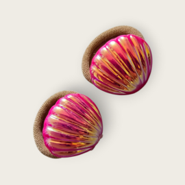 Elastics - shiny shell pink