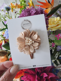 Hairclip Blossom Nude