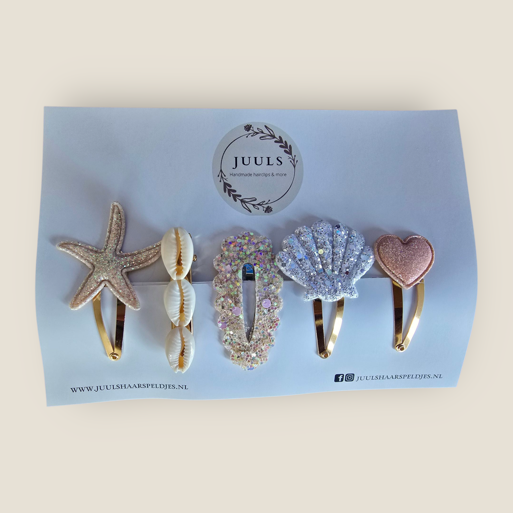 Mix setje shell nude
