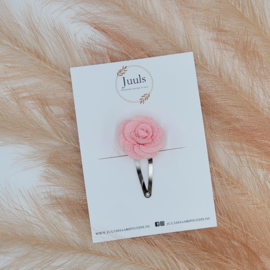 Hair clip Rose Pink