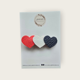 Kingsday hairclip - hearts