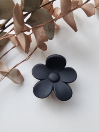 Hairclip daisy black