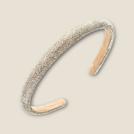Strass diadeem small white