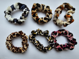 Scrunchie set autumn leopard