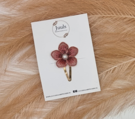 Hairclip flower