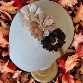 Diadeem autumn blossom brown mix