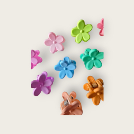 Mini hair clips - pastel