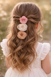 Elastics - maxi hair elastic set roses