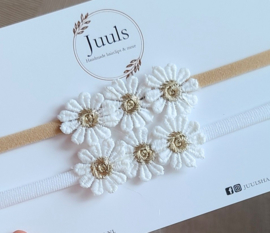 Hair band Daisy Gold