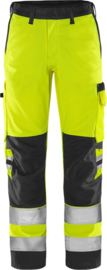 HIGH VIS GREEN BROEK, GERECYCLED POLYESTER