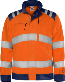 HIGH VIS GREEN JACK, GERECYCLED POLYESTER