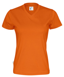 T-SHIRT V-NECK DAMES