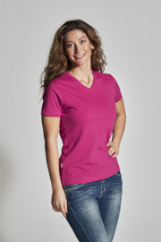 T-SHIRT V-NECK DAMES