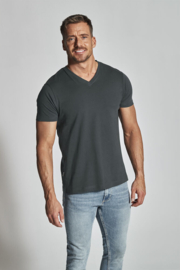 T-SHIRT V-NECK HEREN