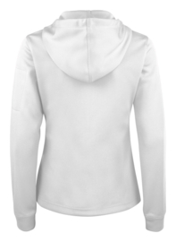 BASIC ACTIVE HOODY FULL ZIP WOMEN, SPUN DYED