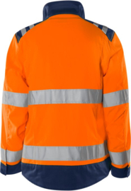 HIGH VIS GREEN JACK DAMES, GERECYCLED POLYESTER