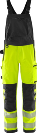 HIGH VIS GREEN AMERIKAANSE OVERALL STRETCH, GERECYCLED POLYESTER