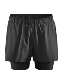 ADV ESSENCE 2-IN-1 STRETCH SHORTS MEN, GERECYLED POLYESTER