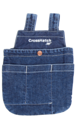 CROSSHATCH SPIKE L, GERECYLED DENIM