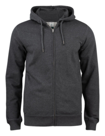 PREMIUM OC HOODY FULL ZIP MEN, BIOLOGISCH KATOEN